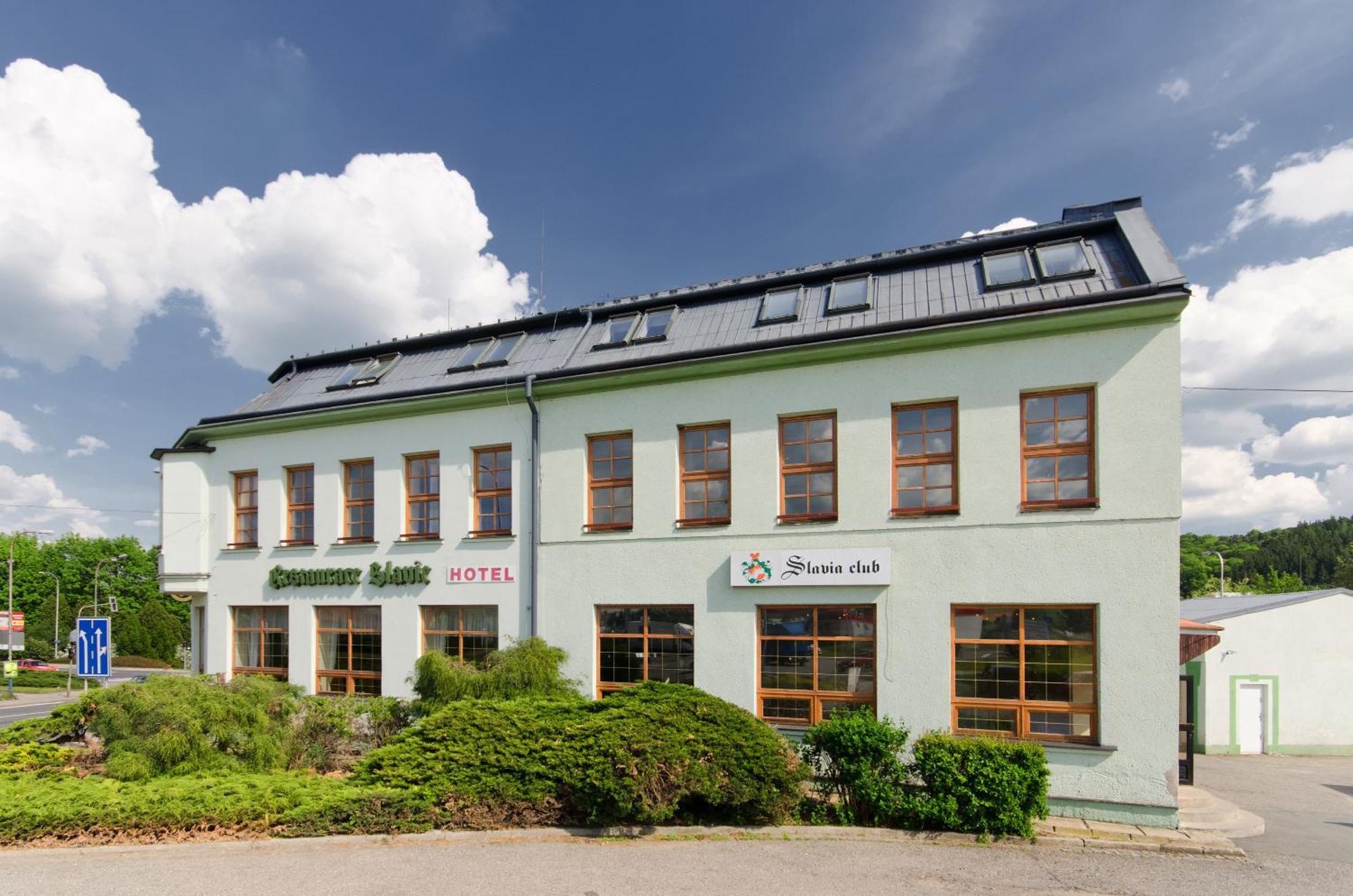 Hotel Slavia Boskovice Esterno foto